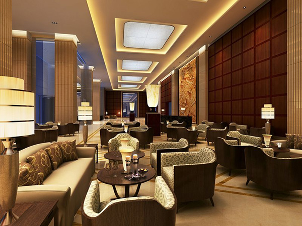 Futronix PFX lighting controller operates the lighting in the lounge of the WH Ming Hotel