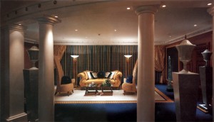 Futronix dimmers control the living room lights in each suite at the Burj Al Arab