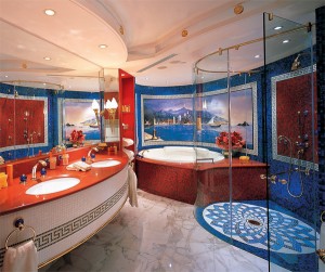 Futronix dimmers control the bathroom lighting in each suite at the Burj Al Arab