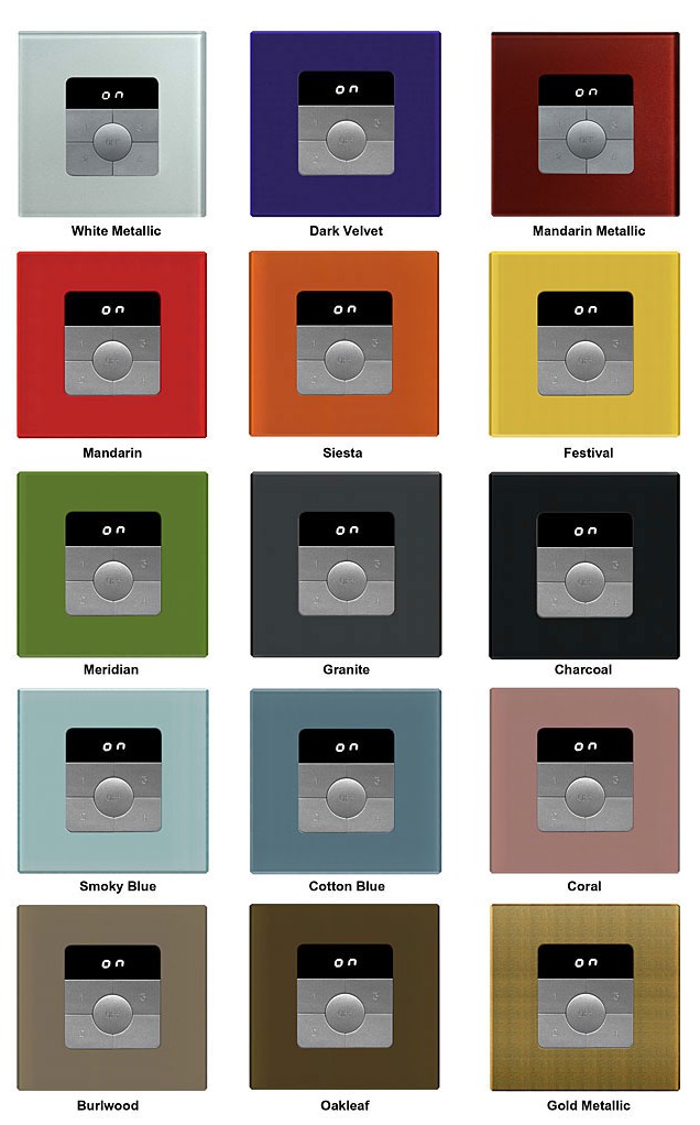 Eclipse switch panel colour selection