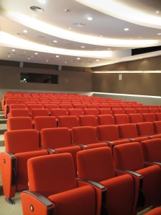 Futronix Enviroscene lighting controller shown operating auditorium lighting.