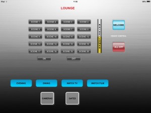 I-Pad Touch Screen Lighting Control 