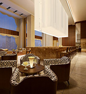 Futronix dimmers being used to control the lighting in a hotel lobby