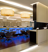 lighting a hotel restaurant using Futronix dimmers