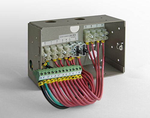 P800 dimmer pre-wired wall box