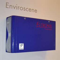 Enviroscene shown wall mounted at an IoT exhibition