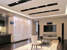 Luxury audio visual room uses Futronix dimmers