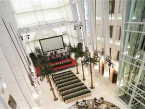 Archway atrium interior lighting