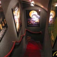 Interior designed stairwell for a Home Cinema