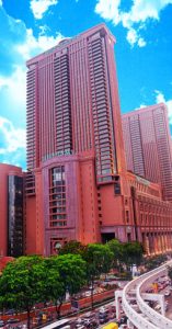 Times Square hotel and convention centre, Kuala Lumpur, Malaysia.