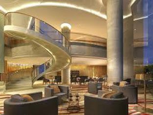 Dimmer controls the Lobby area lighting at the Crowne Plaza hotel.